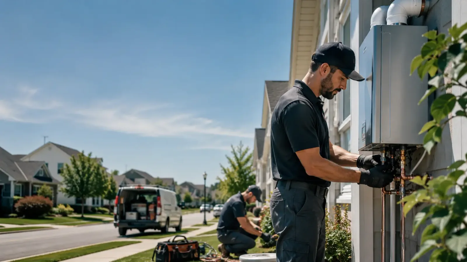 Tankless Water Heater Installation in Bentley, KS